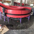 Draw-out belt conveyor loading unloading truck and container